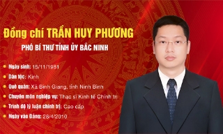 Phó Bí thư Tỉnh ủy Bắc Ninh Trần Huy Phương